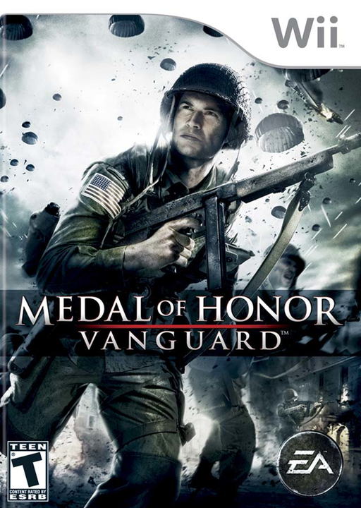 Medal of Honor Vanguard box art for Wii